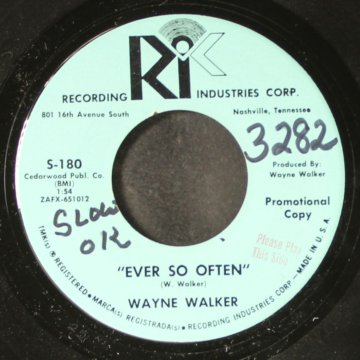 i was sorta wondering / ever so often by WAYNE WALKER