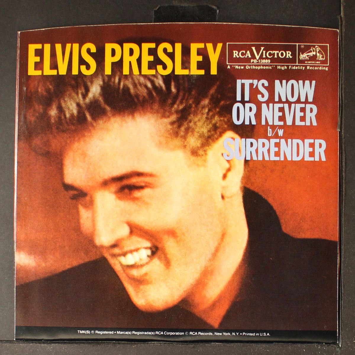 it's now or never / surrender by ELVIS PRESLEY