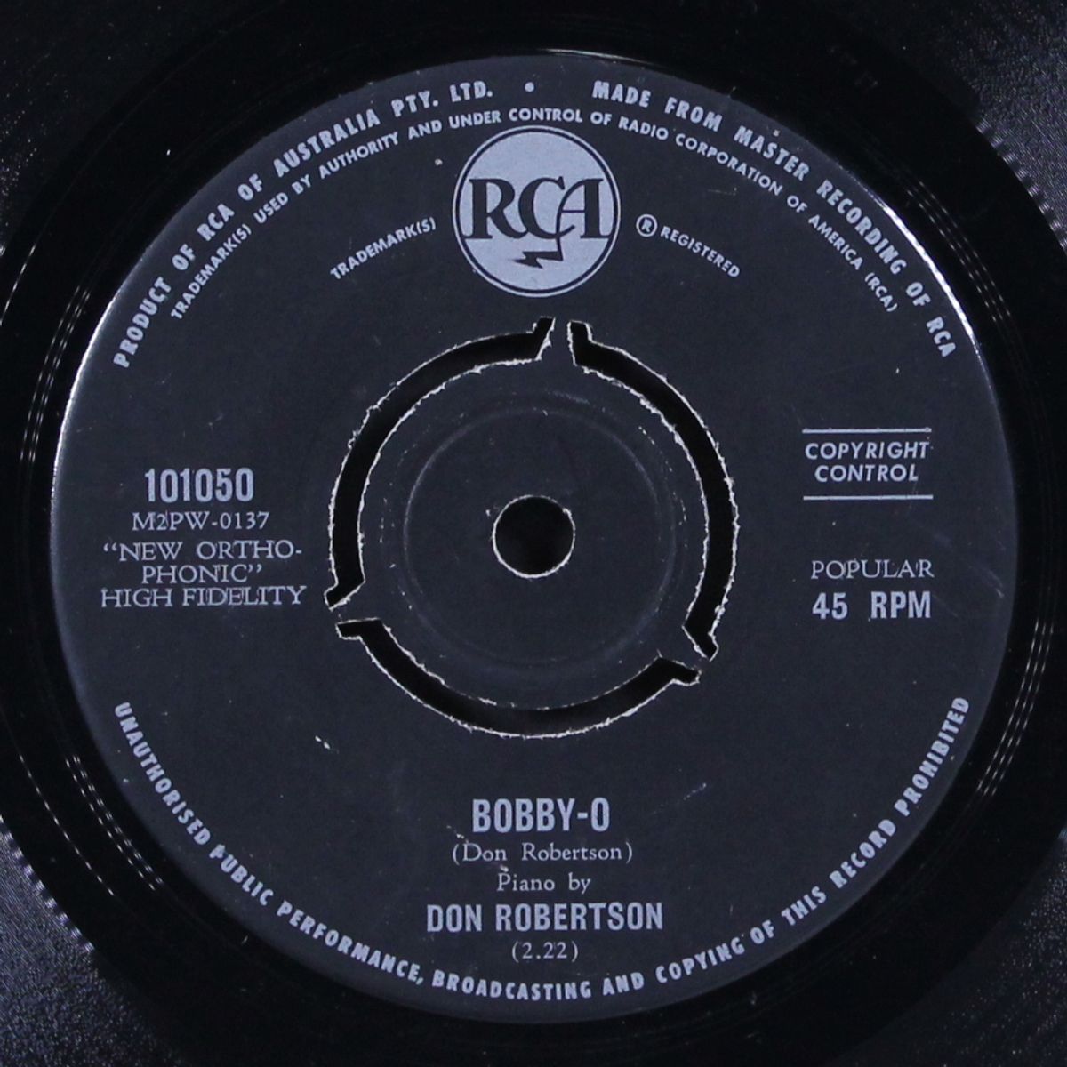 bobby-o / buttons and bows by DON ROBERTSON