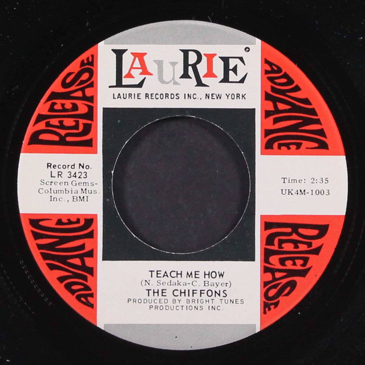 teach me how / just for tonight by CHIFFONS