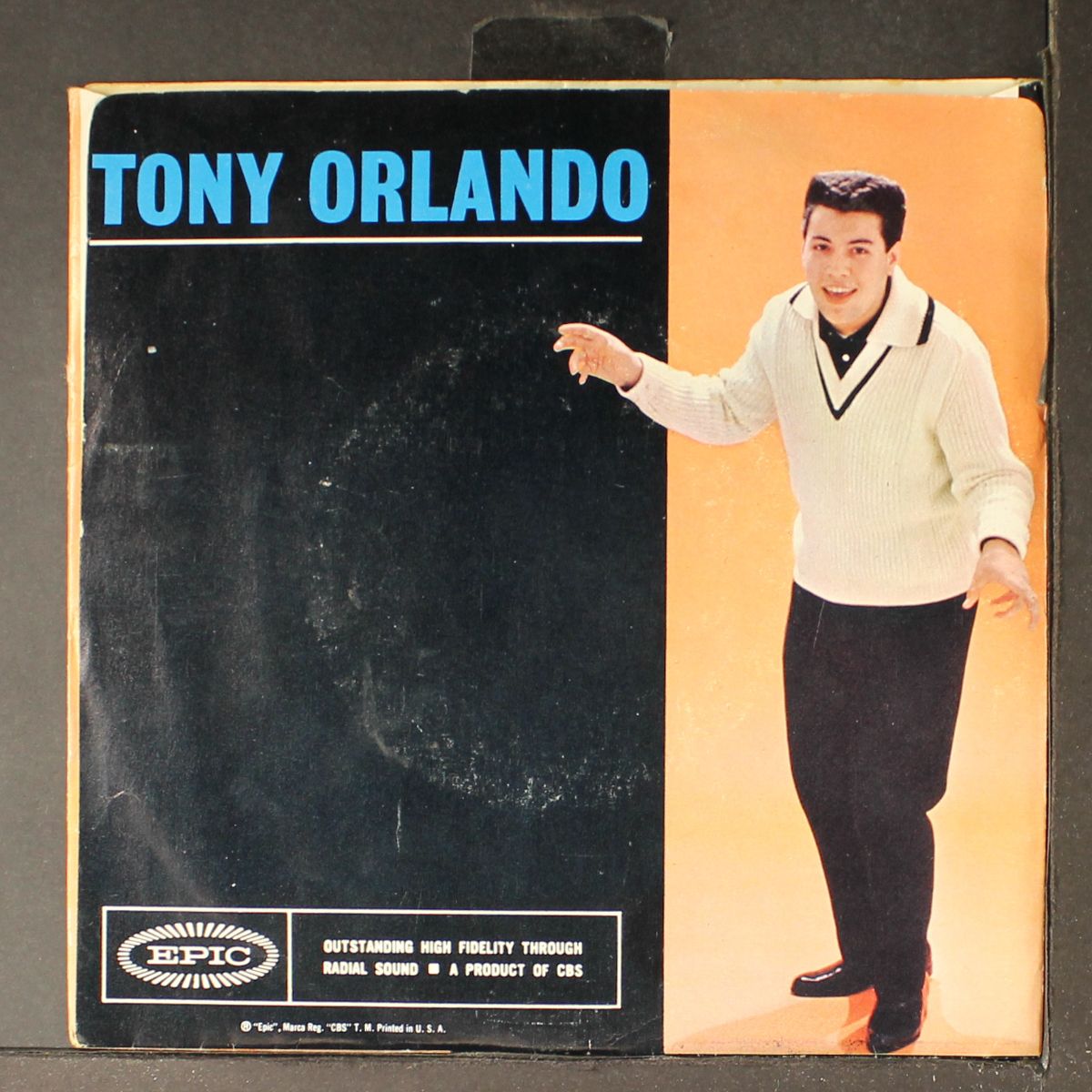 talkin' about you / my baby's a stranger by TONY ORLANDO