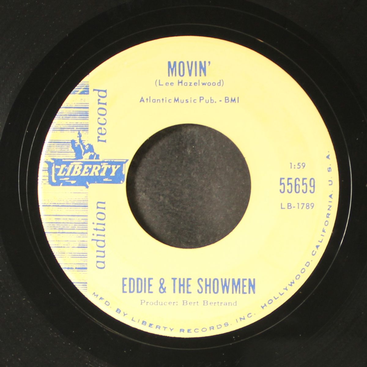 movin' / mr. rebel by EDDIE & SHOWMEN