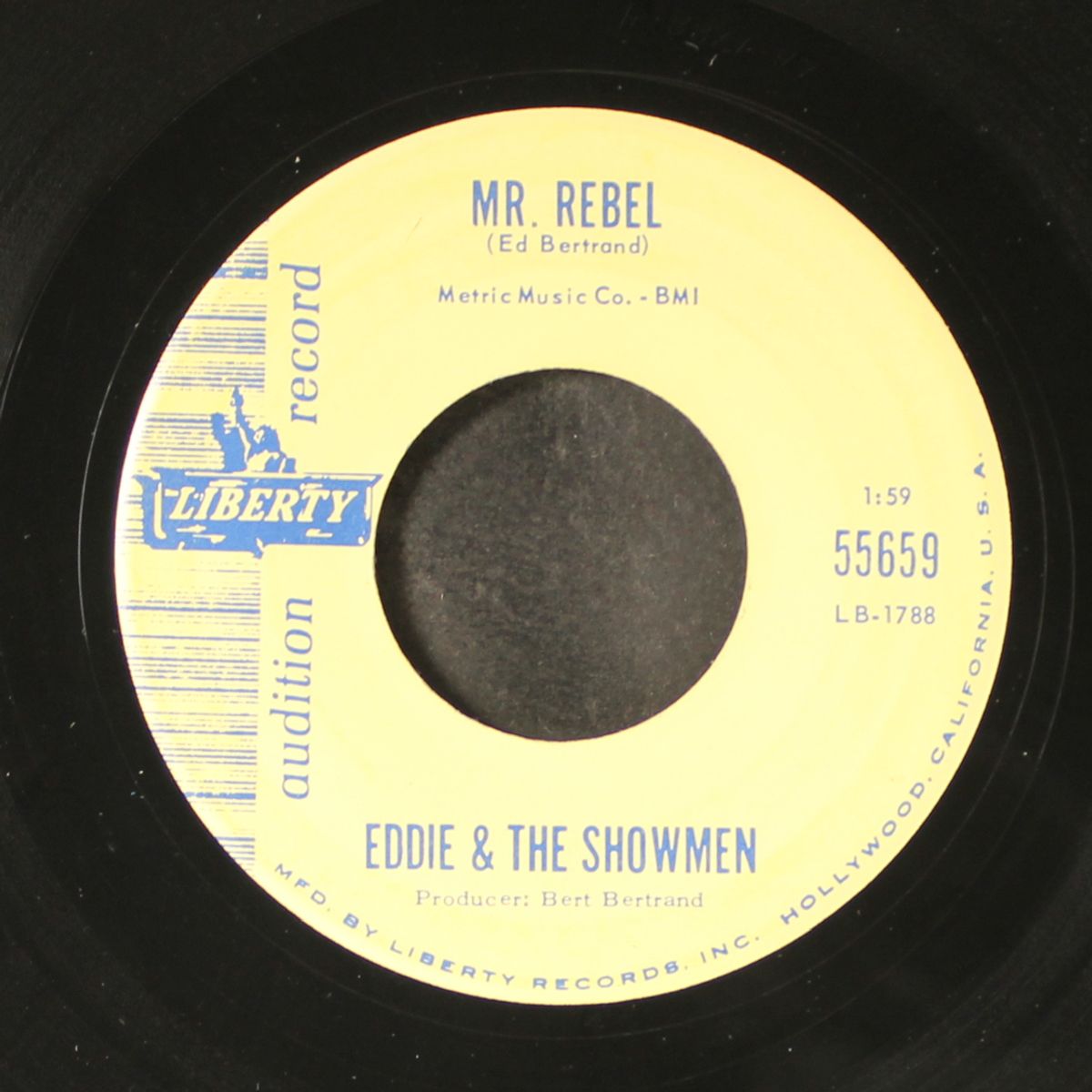 movin' / mr. rebel by EDDIE & SHOWMEN