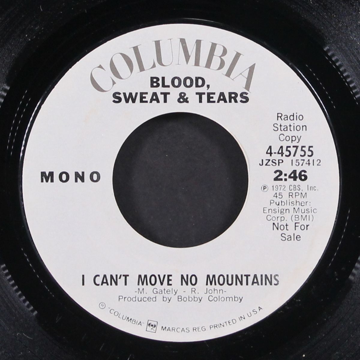 i can't move no mountains by BLOOD, SWEAT & TEARS