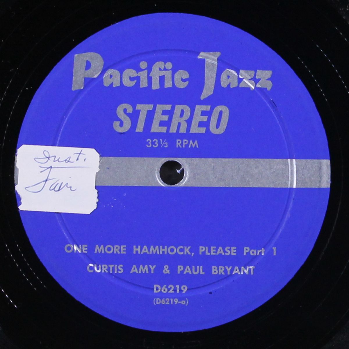 one more hamhock please by CURTIS AMY & PAUL BRYANT