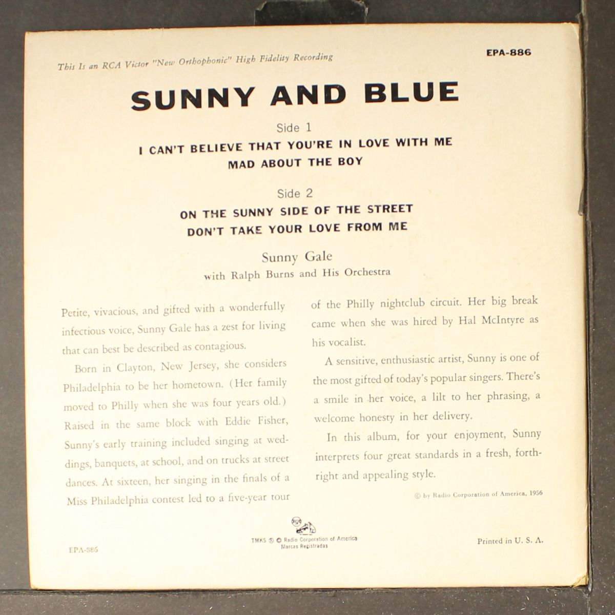 sunny and blue by SUNNY GALE