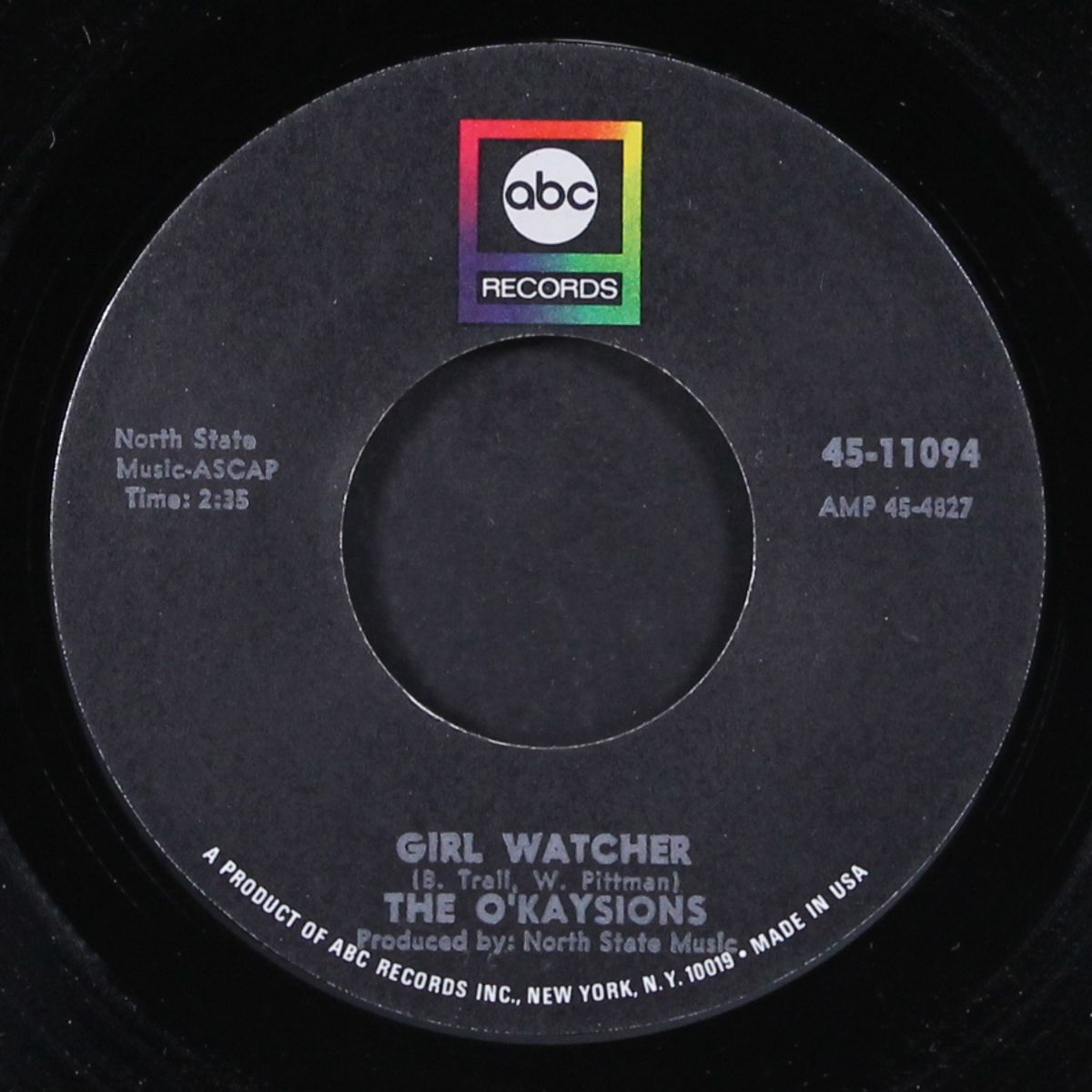 girl watcher / deal me in by O'KAYSIONS