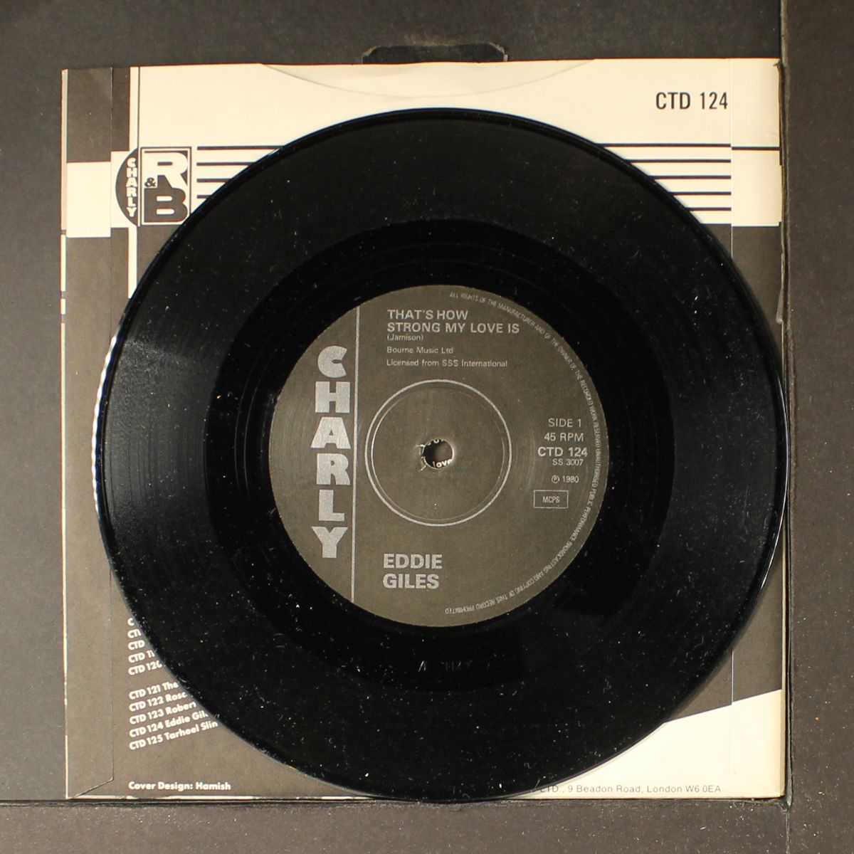 that's how strong my love is + 2 by EDDIE GILES, ET