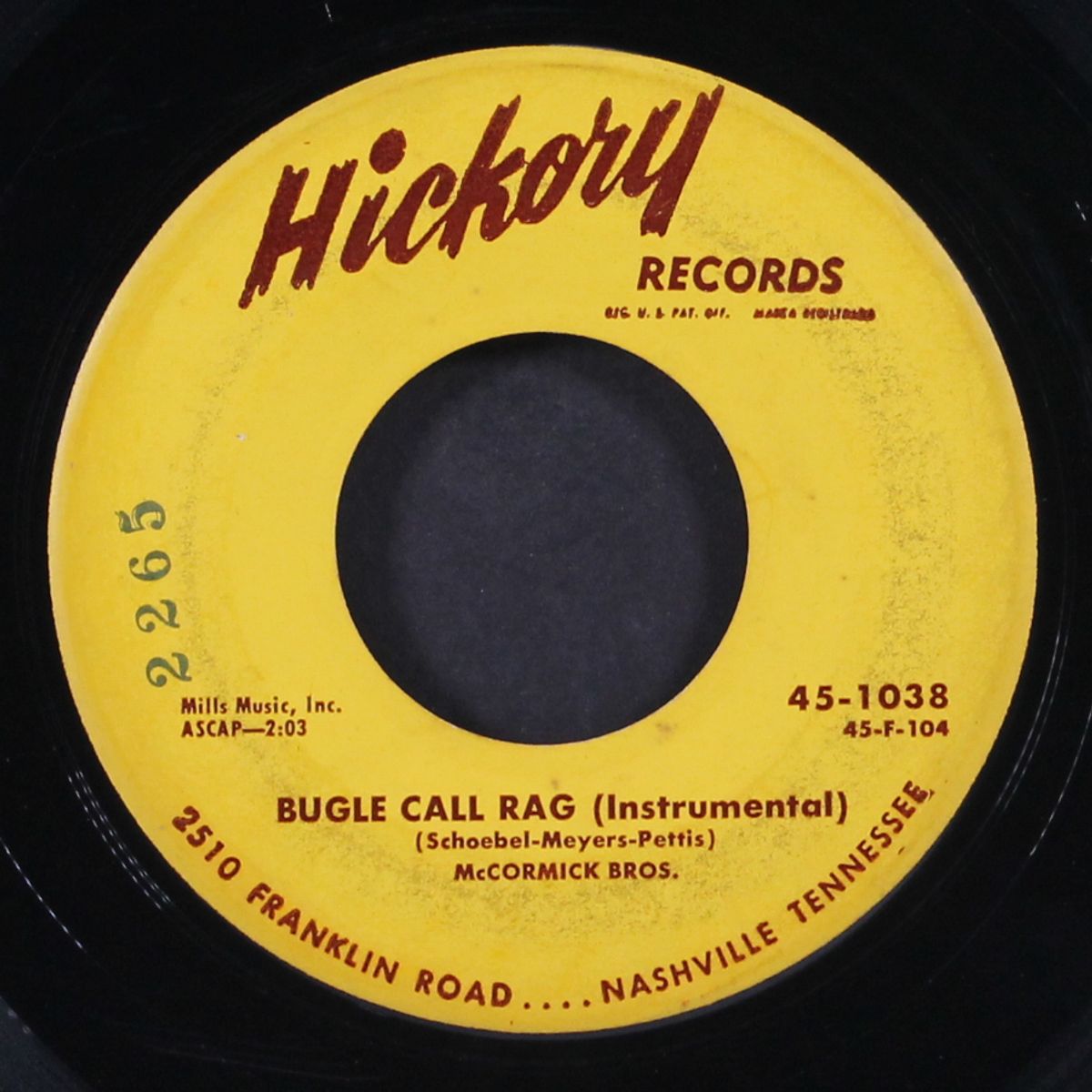 are you feeling blue / bugle call rag by MCCORMICK BROTHERS