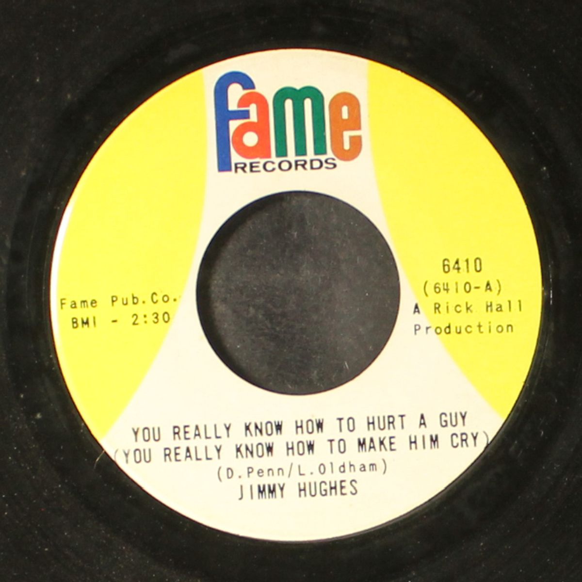 you really know how to hurt a guy / the loving physician by JIMMY HUGHES