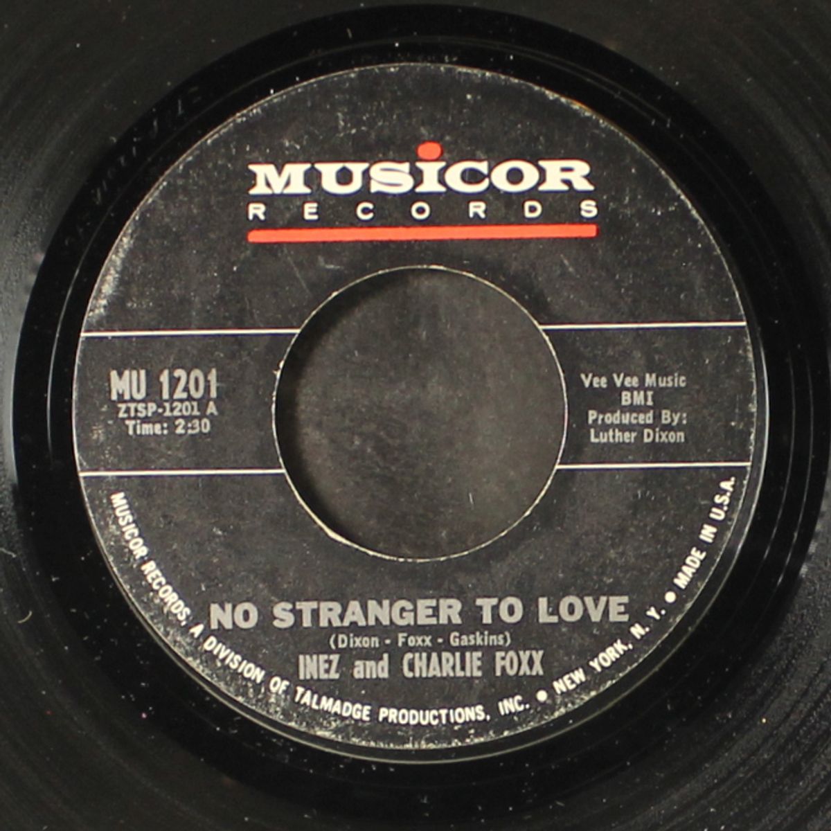 no stranger to love / come by here by INEZ & CHARLIE FOXX