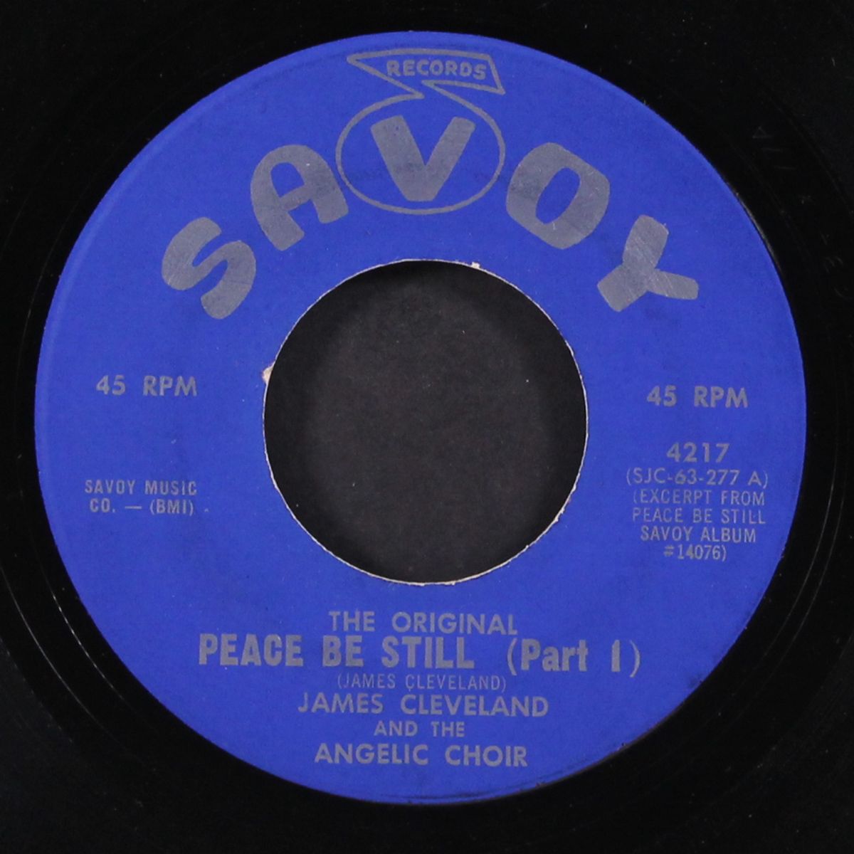 peace be still / pt. 2 by JAMES CLEVELAND