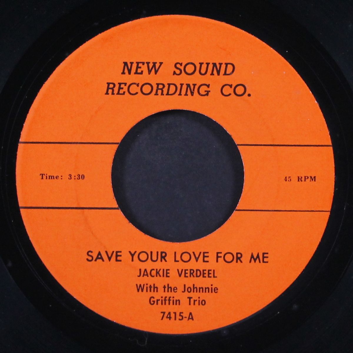 save your love for me / exactly like you by JACKIE VERDELL