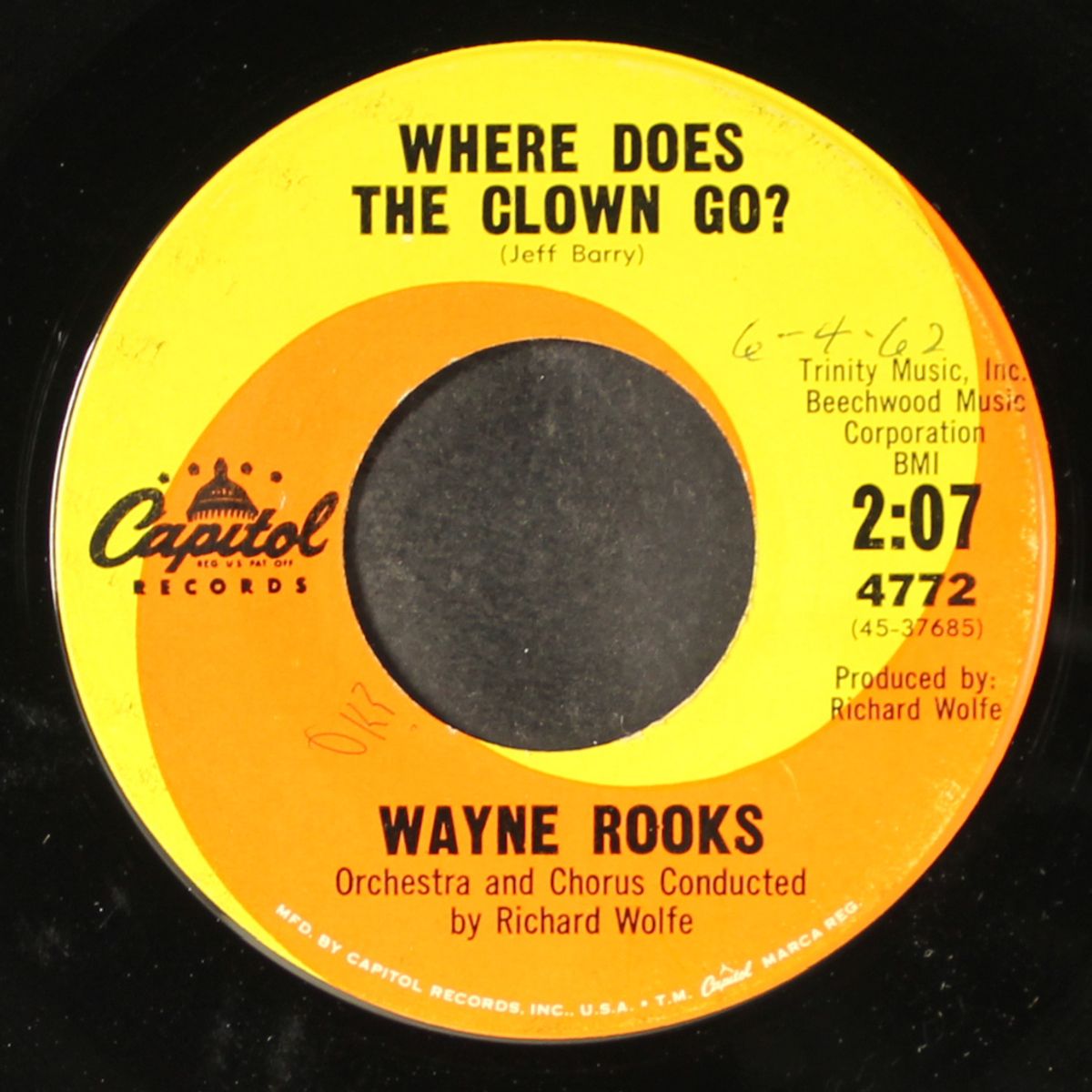 where does the clown go? / chi-chico teek by WAYNE ROOKS