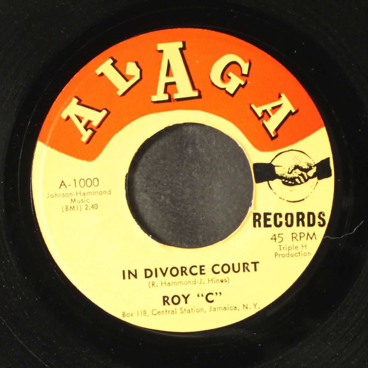 i don't want to worry / divorce court by ROY C