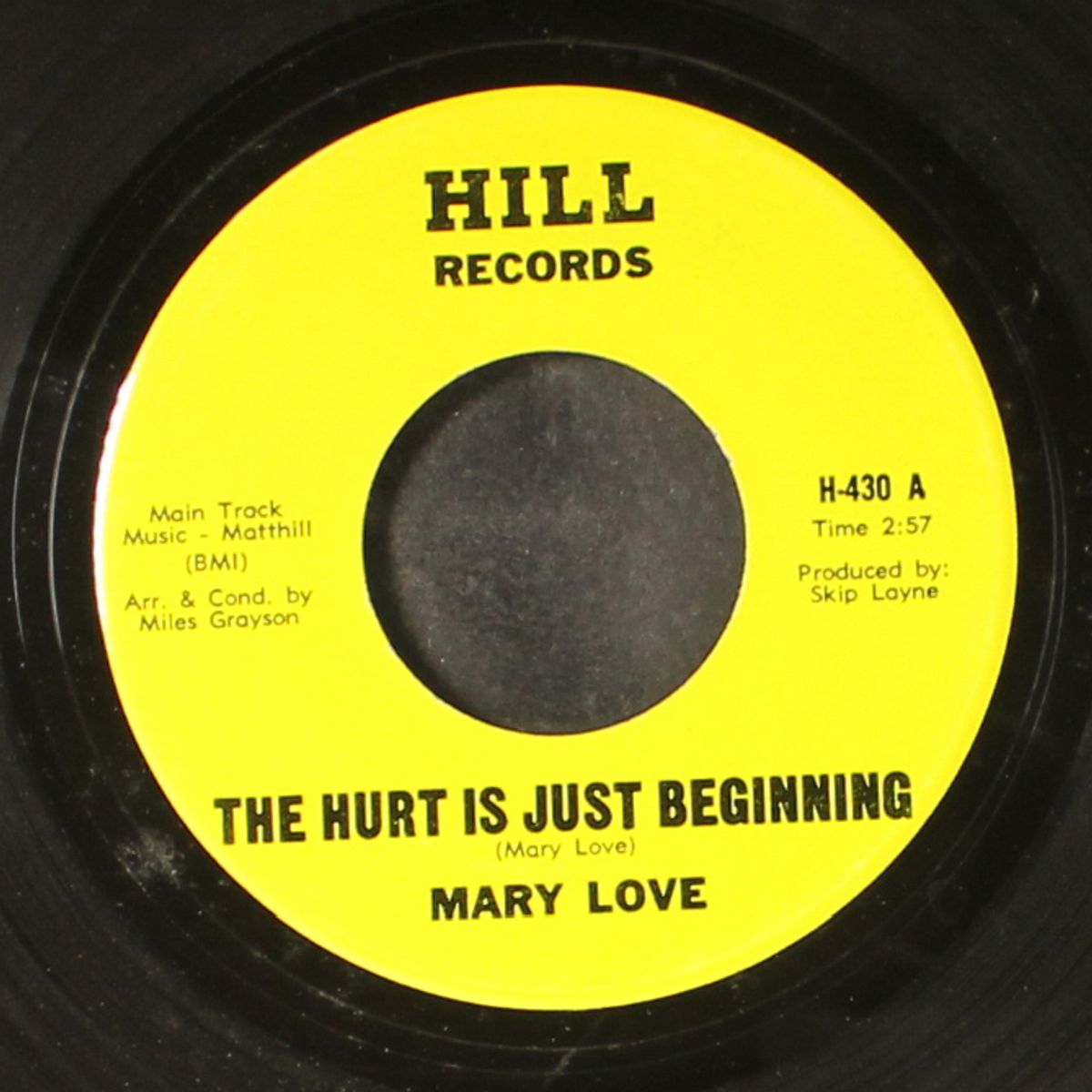 the hurt is just beginning / if you change your mind by MARY LOVE