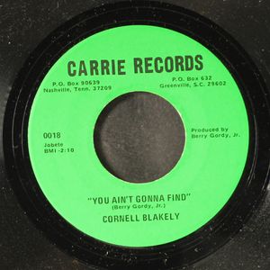 CORNELL BLAKELY