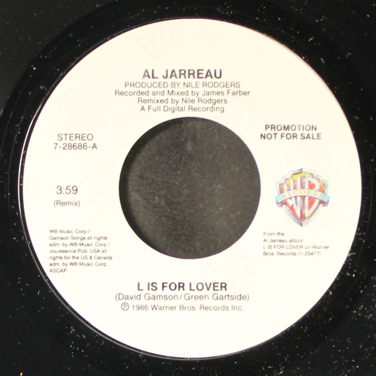 l is for lover (remix / same) by AL JARREAU