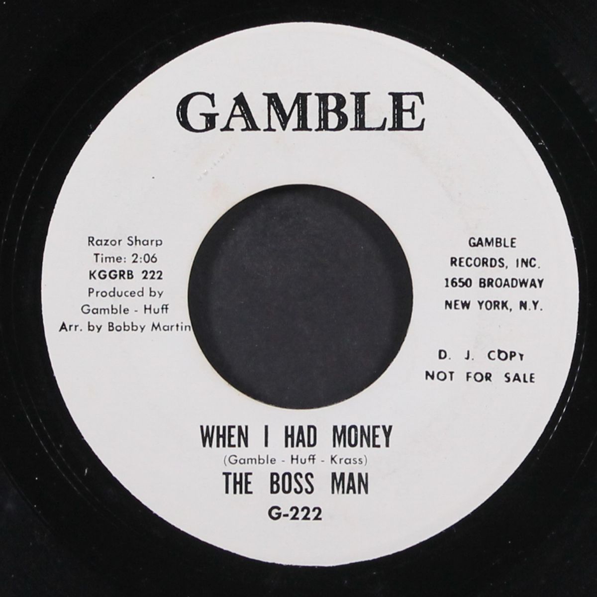 you're taking too long / when i had money by BOSS MAN