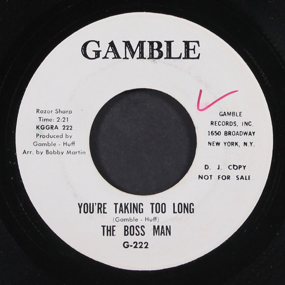 you're taking too long / when i had money by BOSS MAN