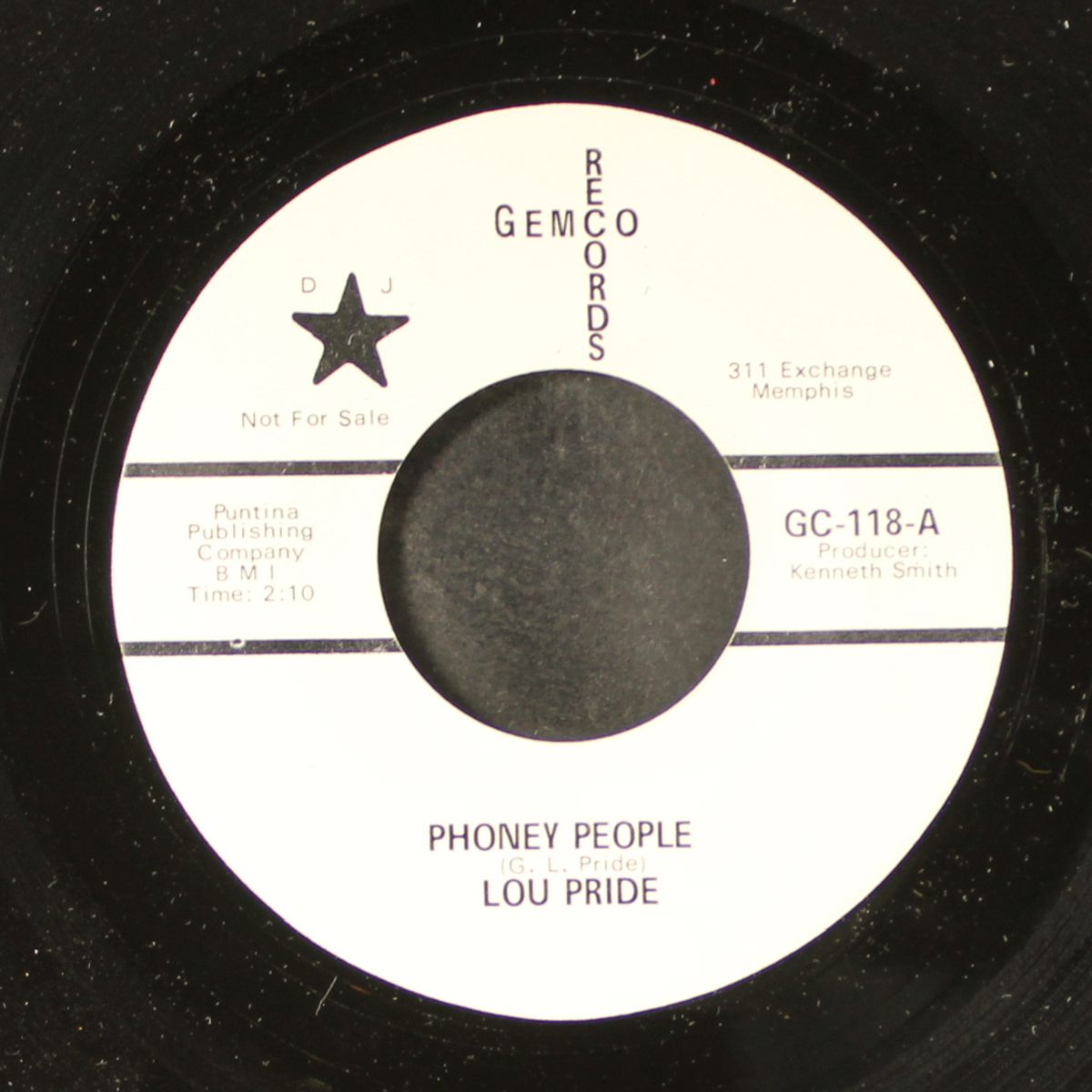 we're only fooling ourselves / phoney people by LOU PRIDE
