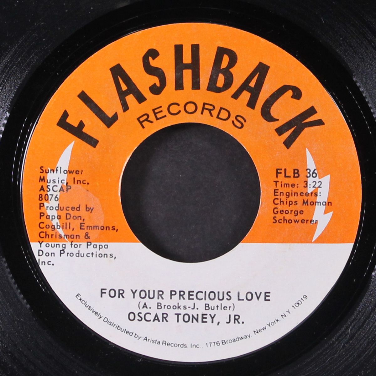 for your precious love / ain't that true love by OSCAR TONEY