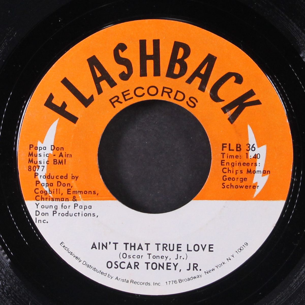 for your precious love / ain't that true love by OSCAR TONEY