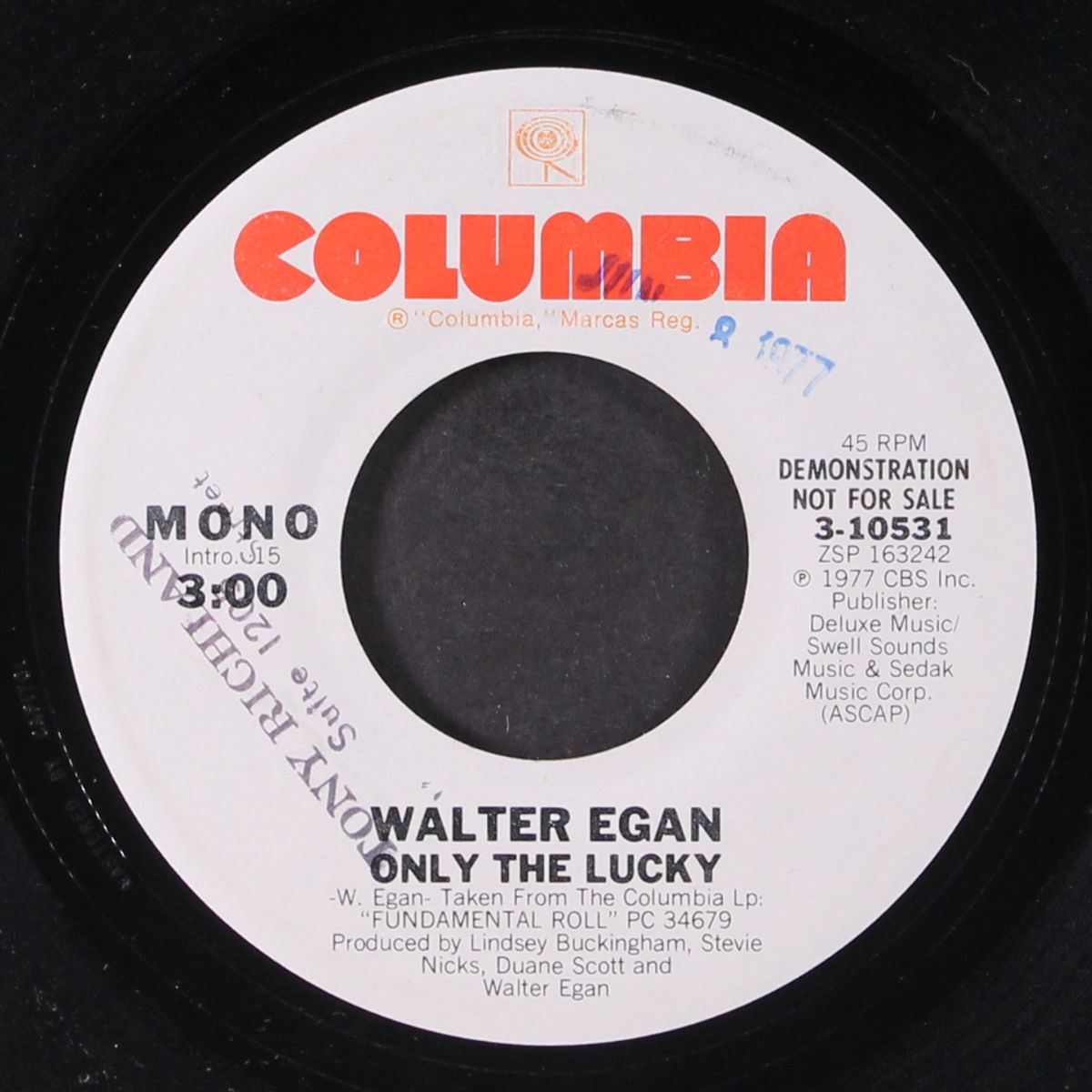 only the lucky / mono by WALTER EGAN