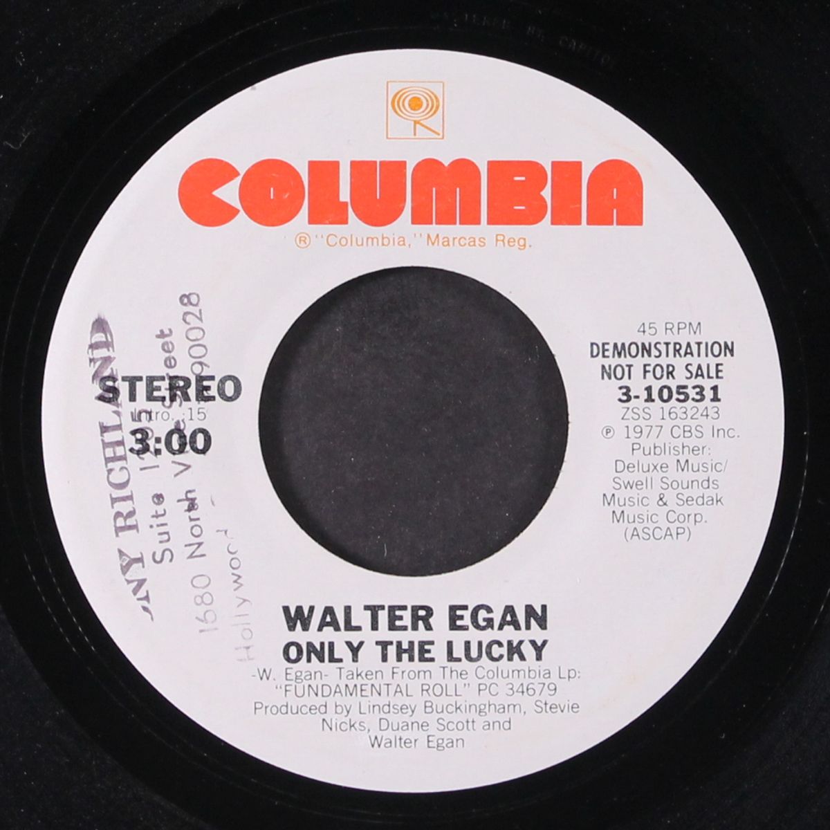 only the lucky / mono by WALTER EGAN