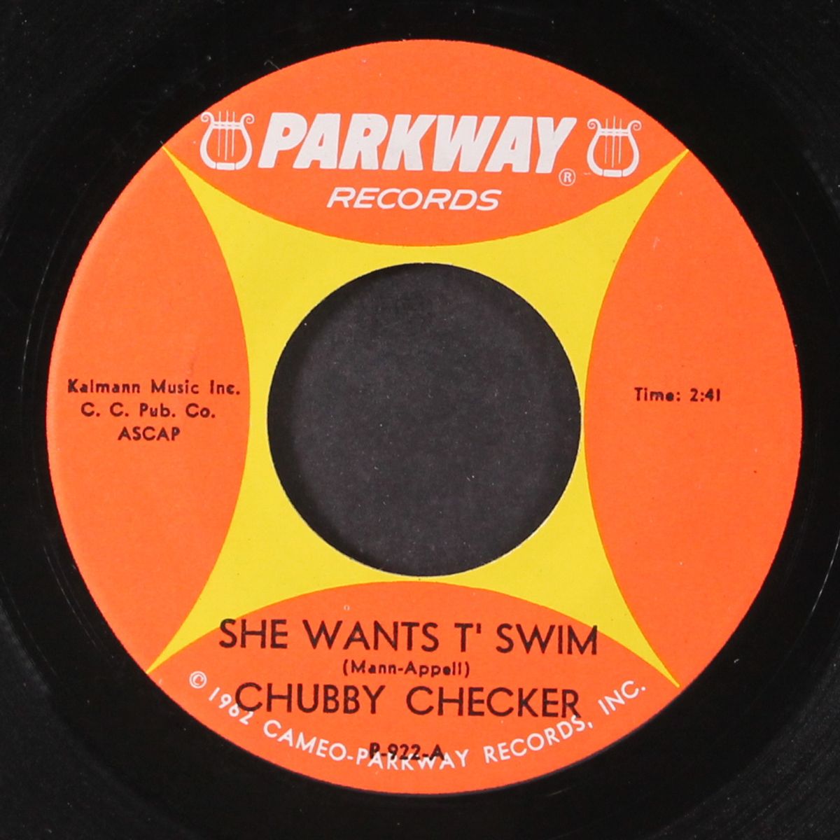 you better believe it baby / she wants t' swim by CHUBBY CHECKER