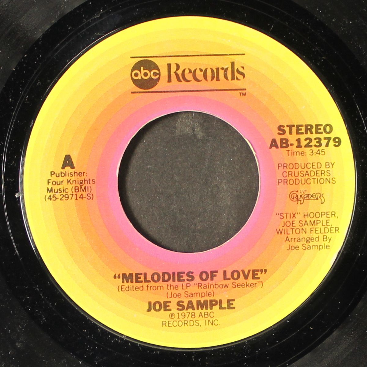 melodies of love / as long as it lasts by JOE SAMPLE