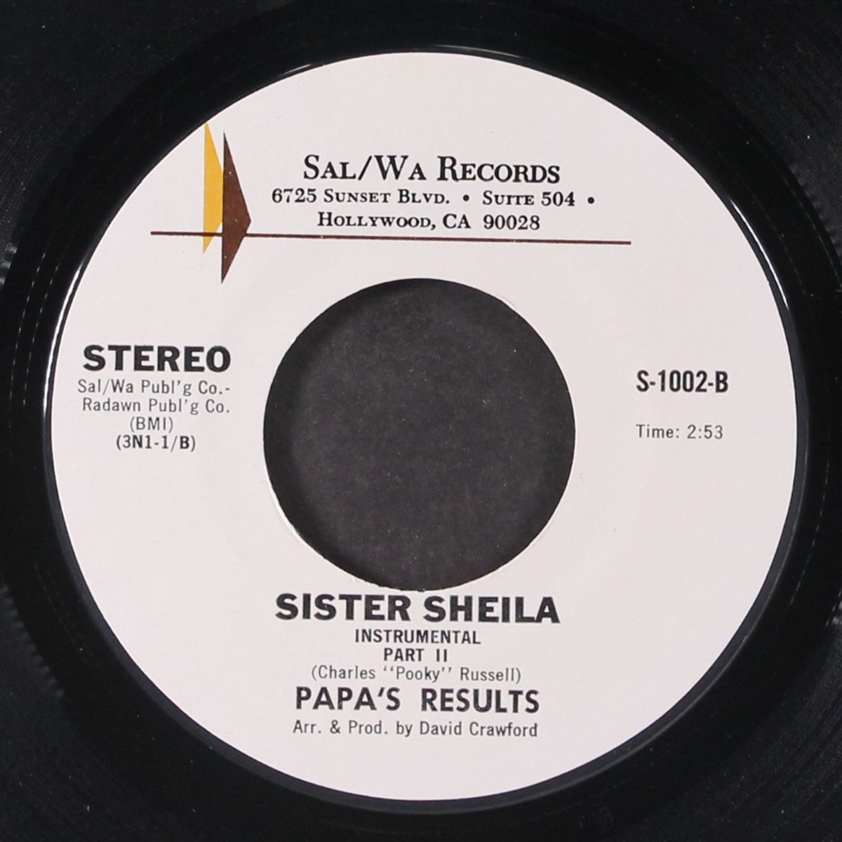 sister sheila / instro by PAPA'S RESULTS