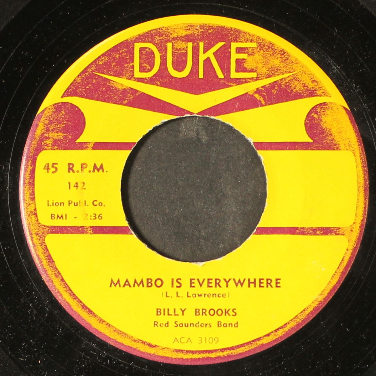 mambo is everywhere / song of the dreamer by BILLY BROOKS