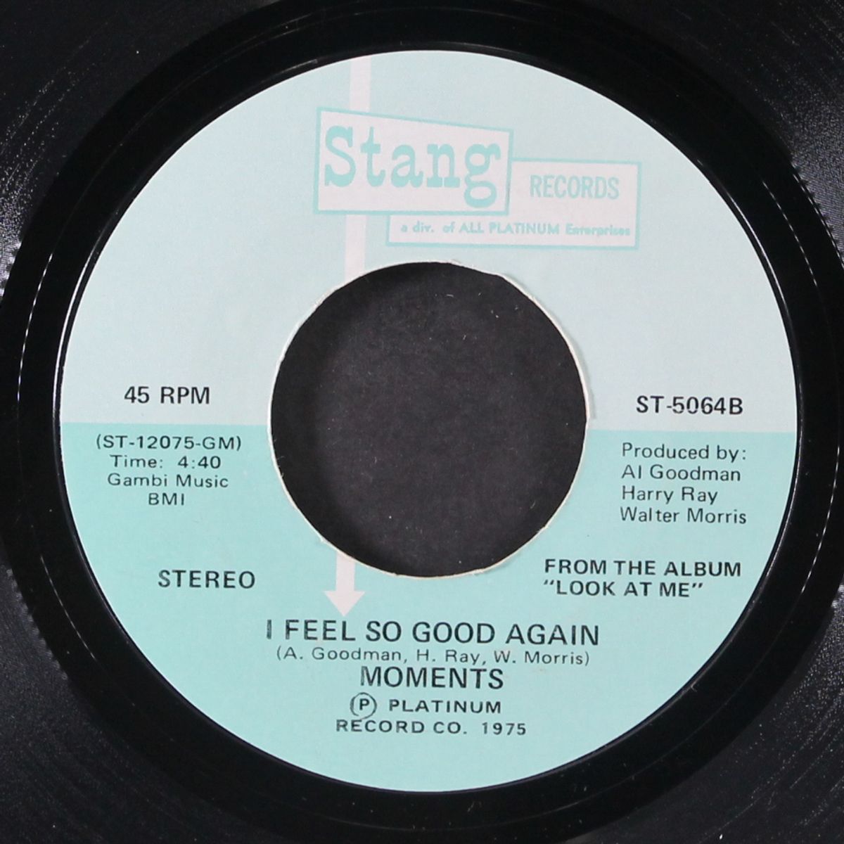 got to get to know you / i feel so good again by MOMENTS
