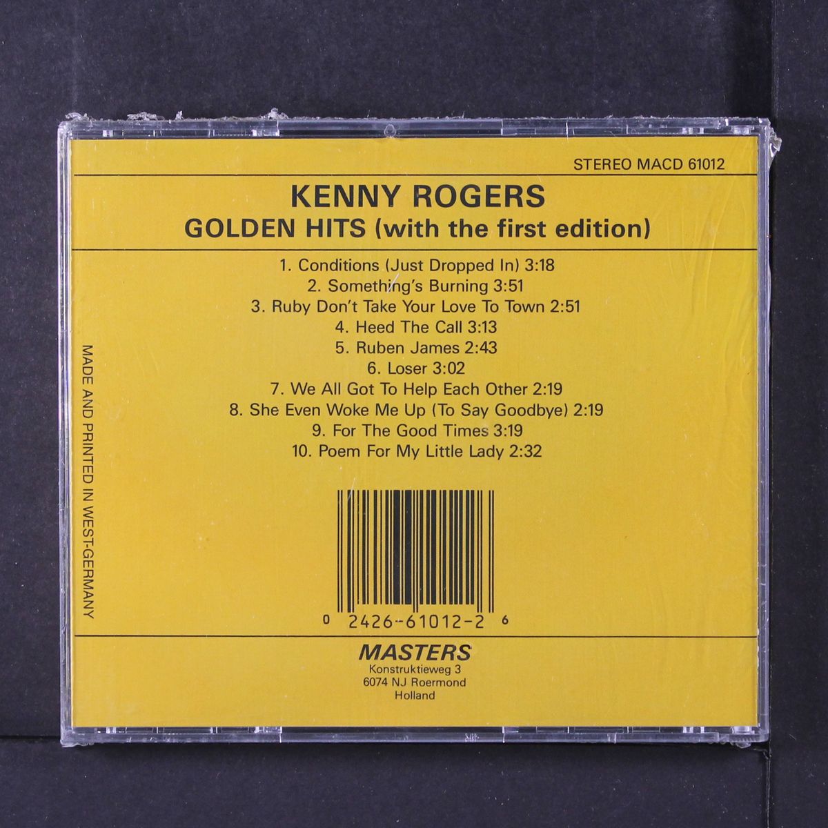 golden hits by KENNY ROGERS & FIRST EDITION