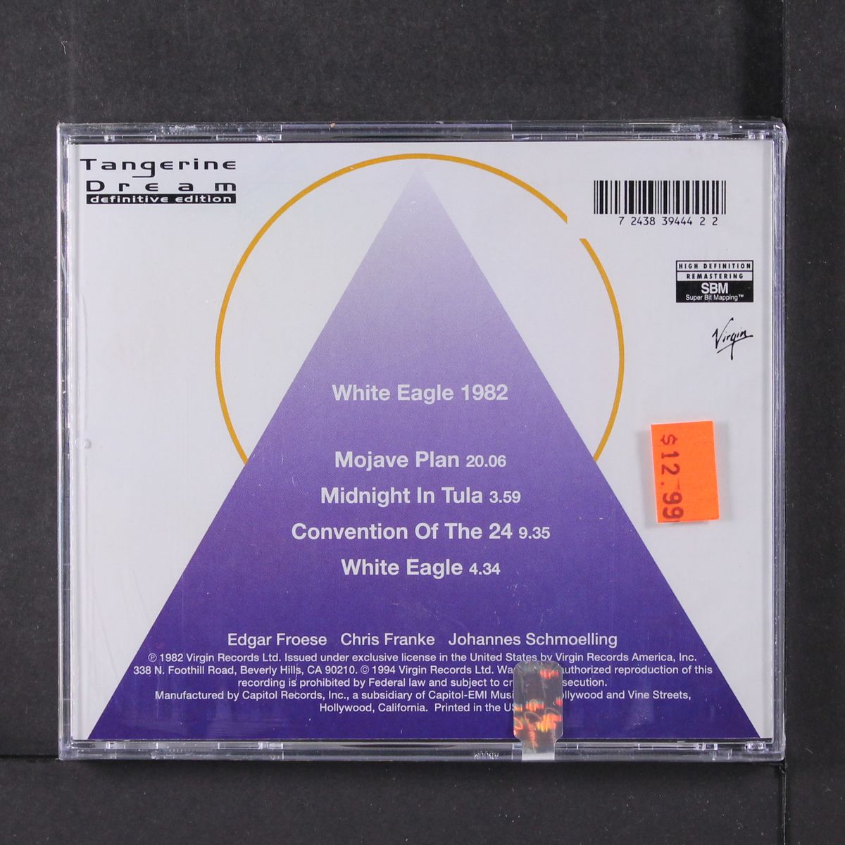 white eagle by TANGERINE DREAM
