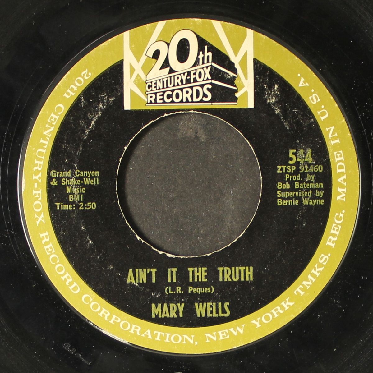 ain't it the truth / stop takin' me for granted by MARY WELLS