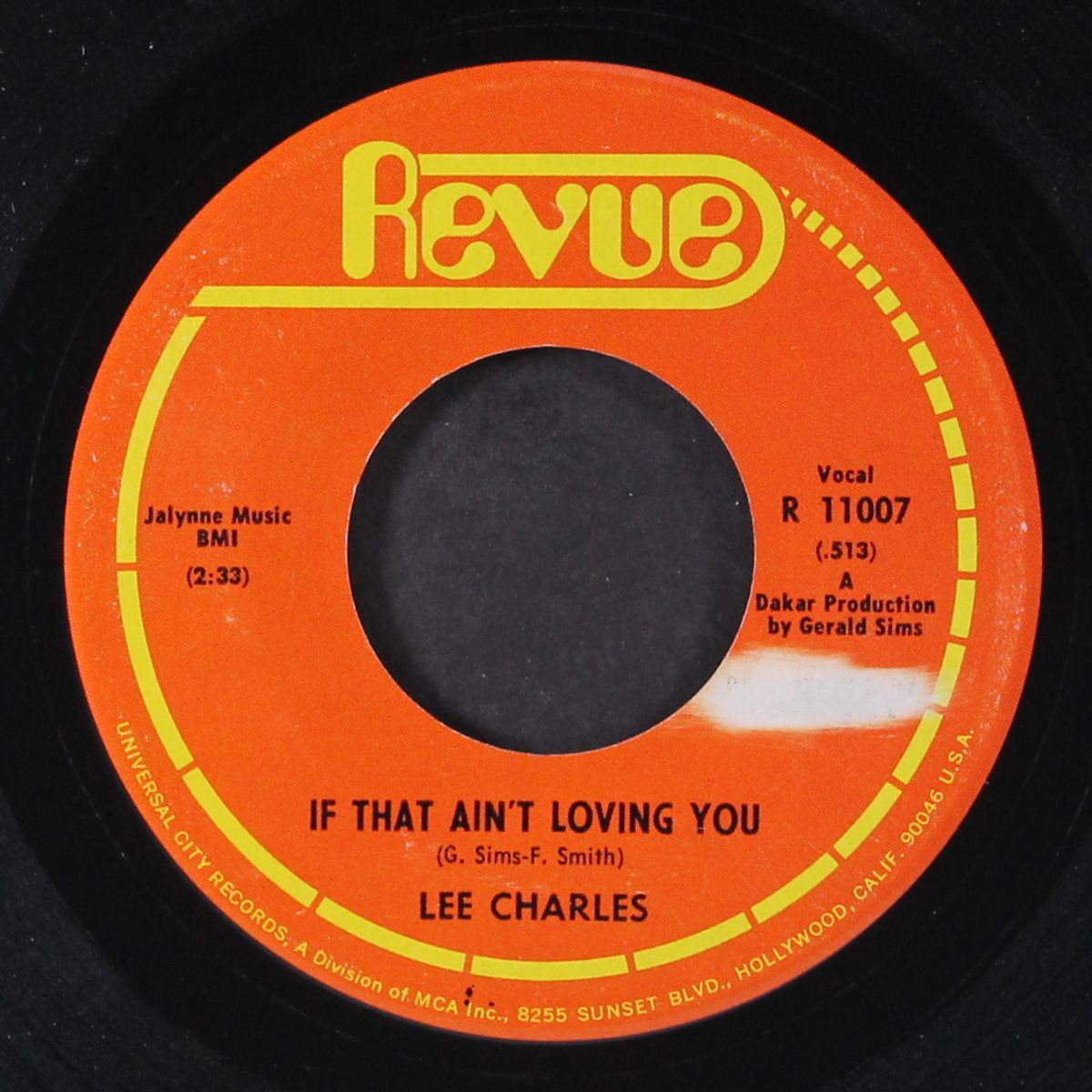 standing on the outside / if that ain't loving you by LEE CHARLES