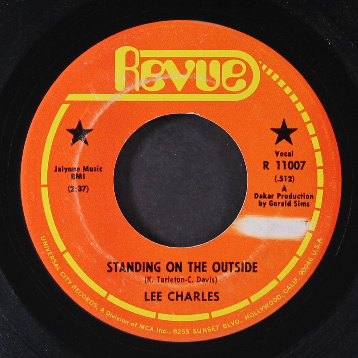 standing on the outside / if that ain't loving you by LEE CHARLES