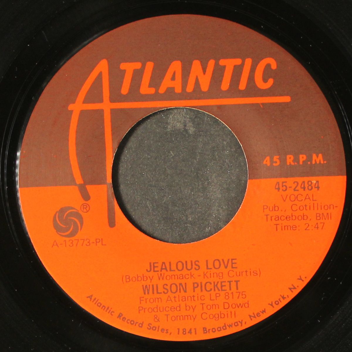jealous love / i've come a long way by WILSON PICKETT