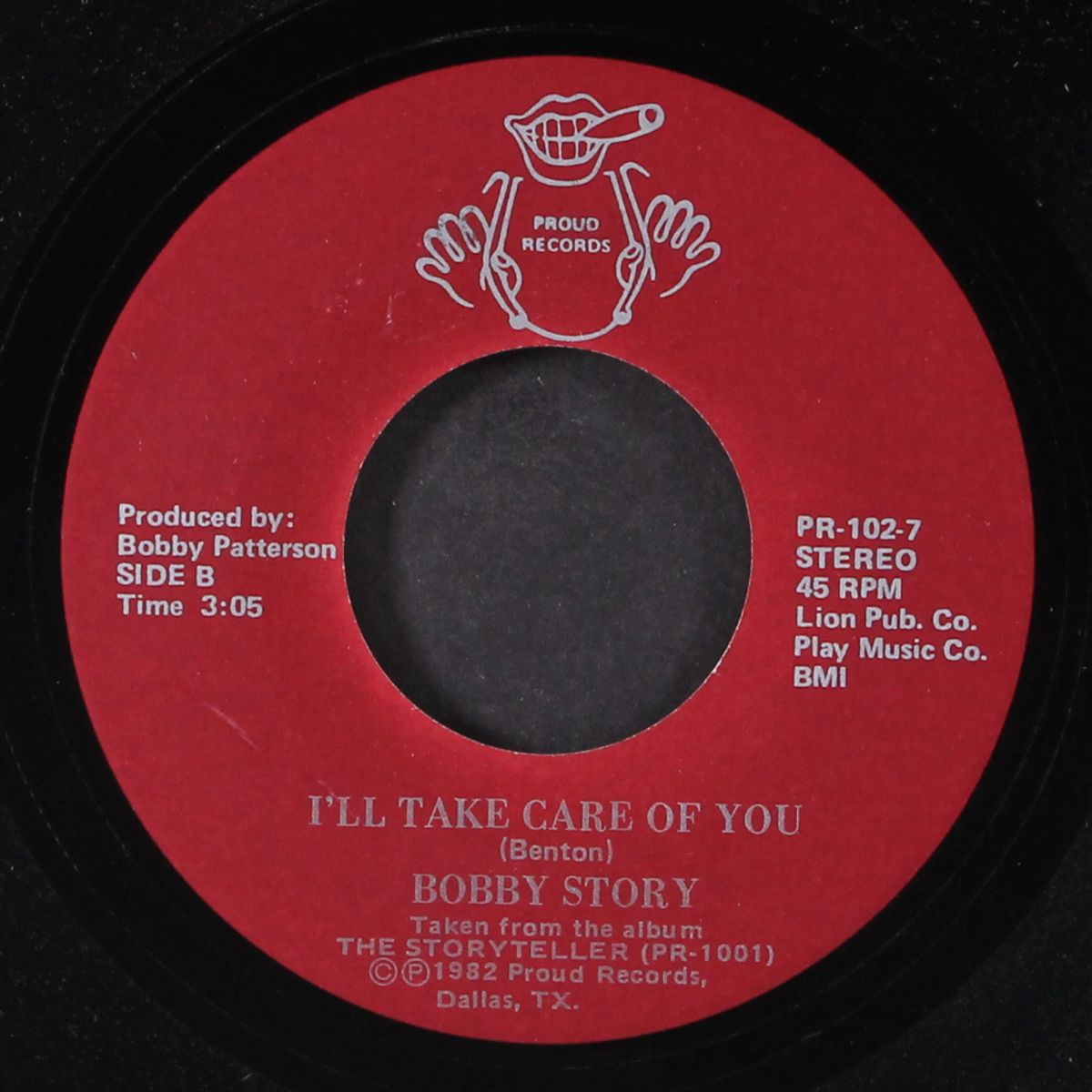 right place, wrong time / i'll take care of you by BOBBY STORY