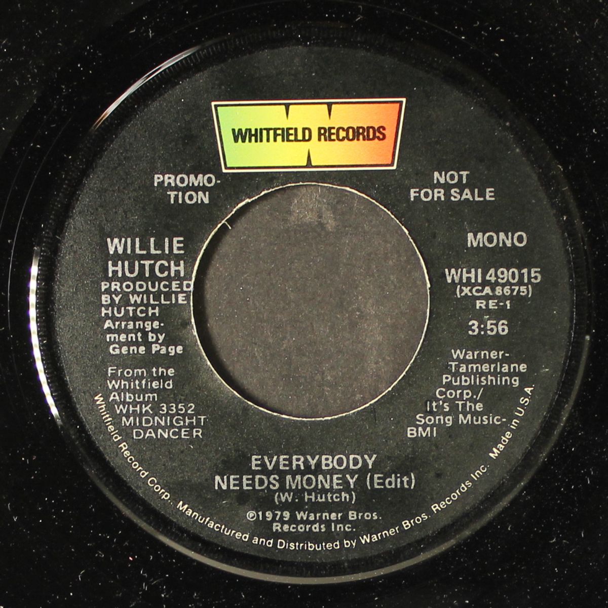 everybody needs money / mono by WILLIE HUTCH