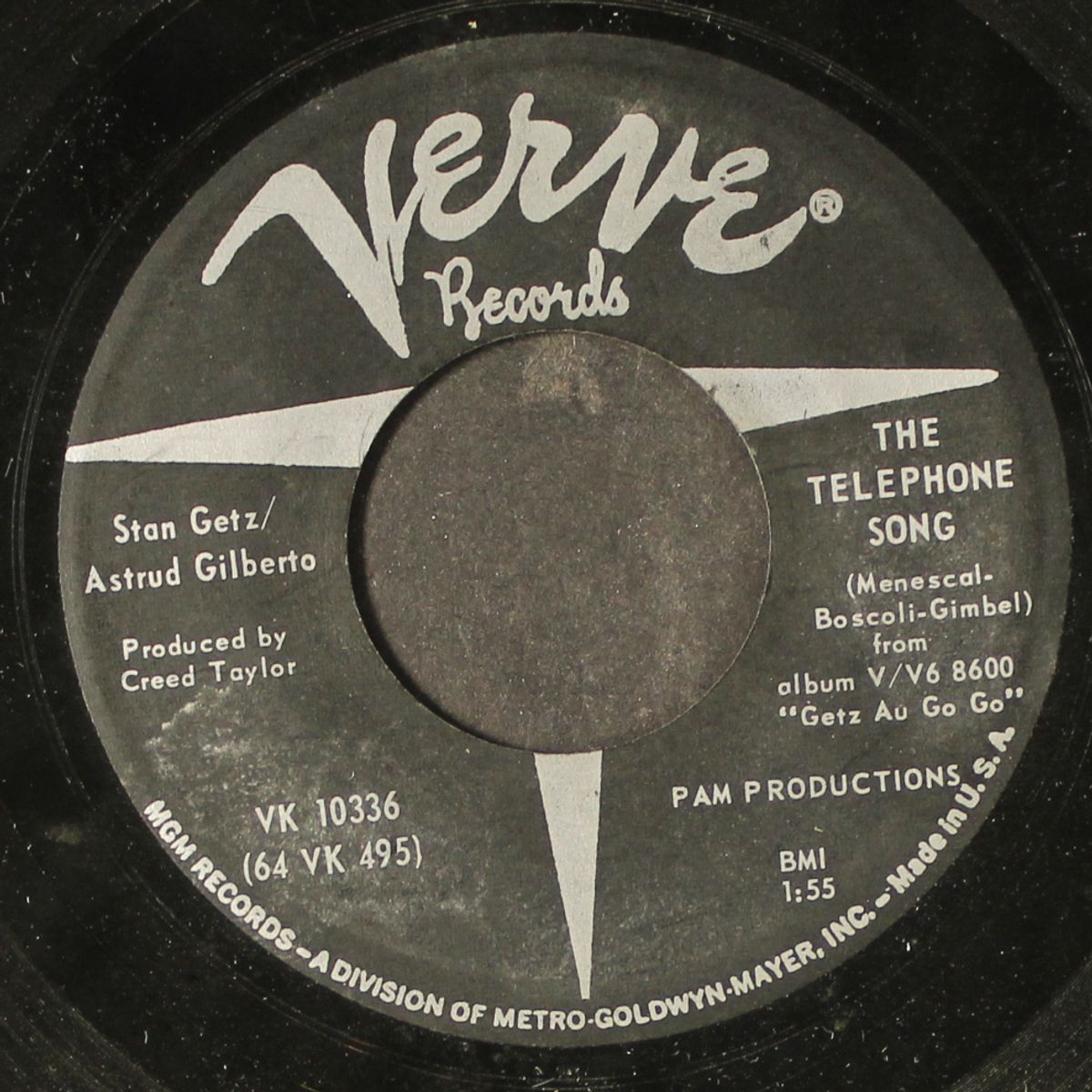 only trust your heart / the telephone song by STAN GETZ / ASTRUD GILBERTO