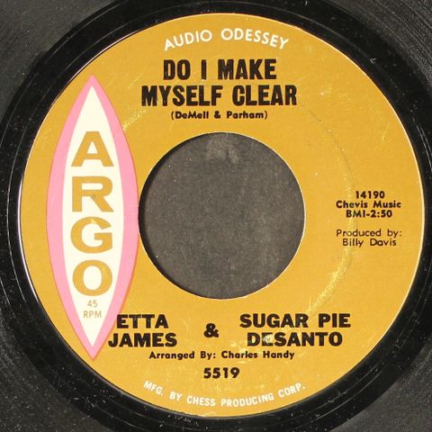 ETTA JAMES & SUGARPIE DESANTO