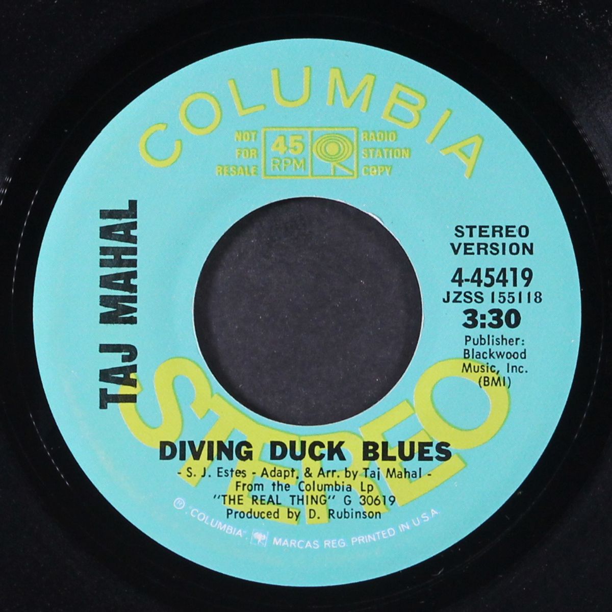 diving duck blues / mono by TAJ MAHAL
