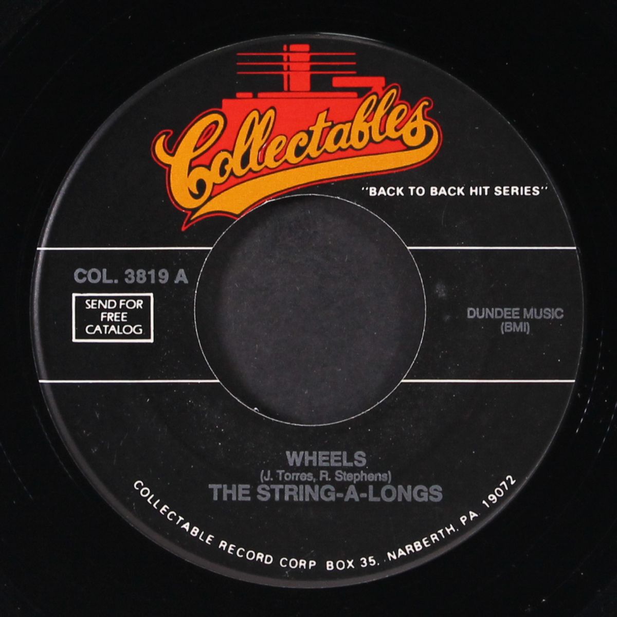 wheels / my kind of girl by STRING-A-LONGS / MATT MONRO