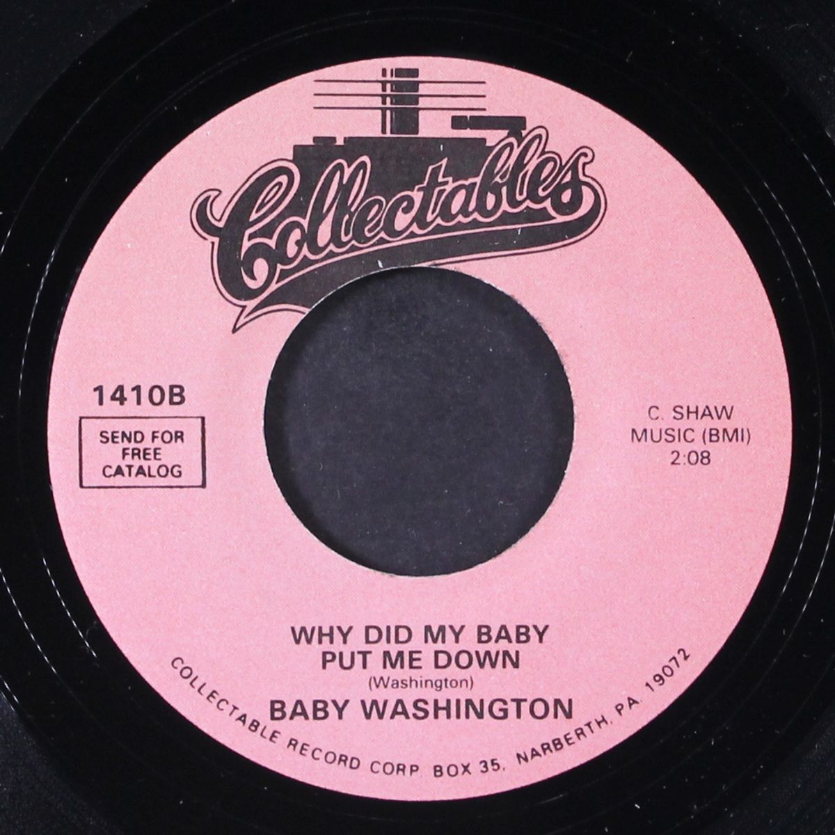 the bells / why did my baby put me down by BABY WASHINGTON