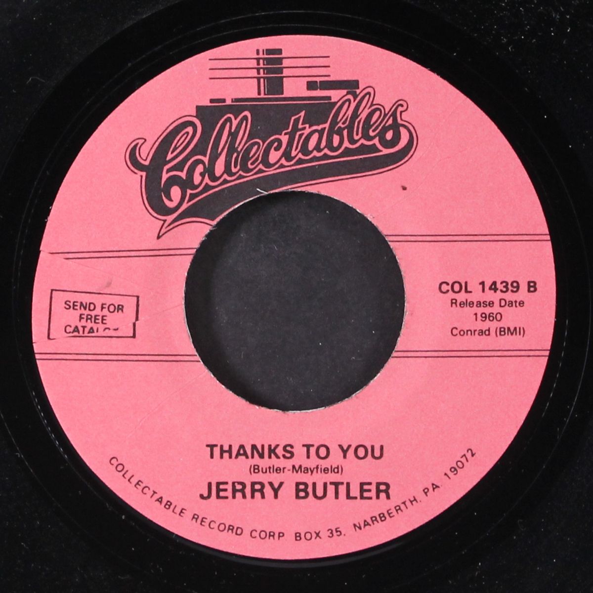he will break your heart / thanks to you by JERRY BUTLER