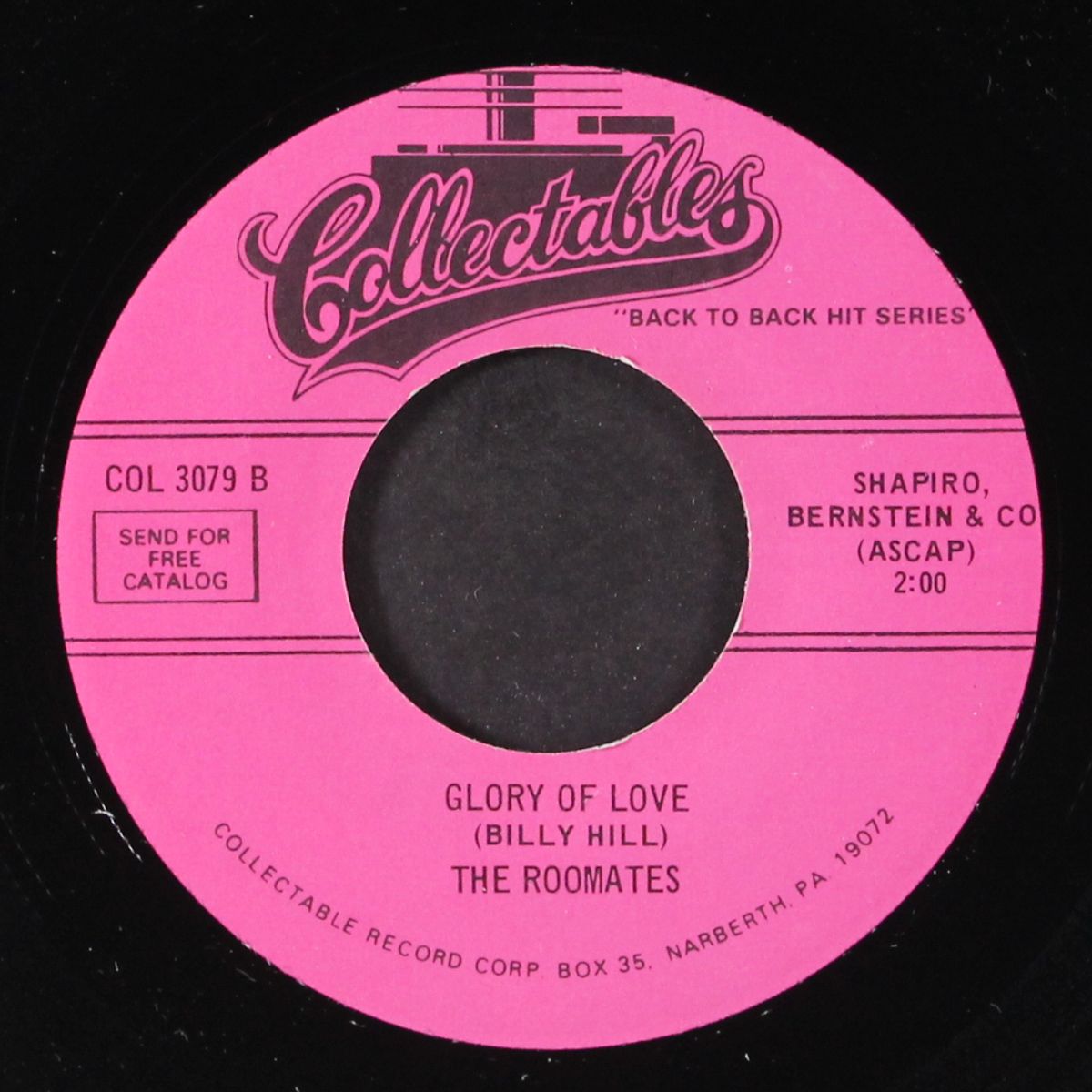 please love me forever / glory of love by CATHY JEAN & ROOMATES / ROOMATES