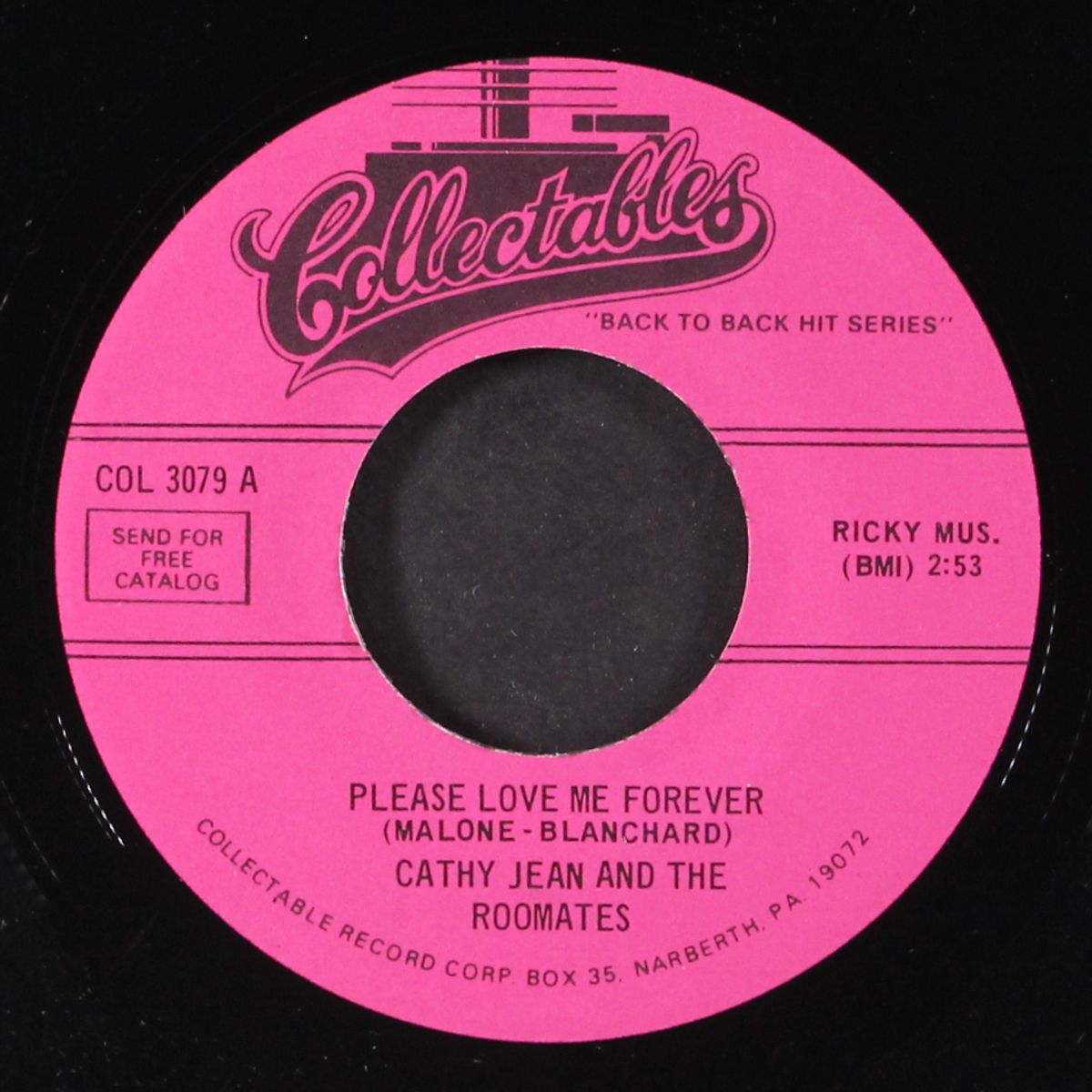please love me forever / glory of love by CATHY JEAN & ROOMATES / ROOMATES